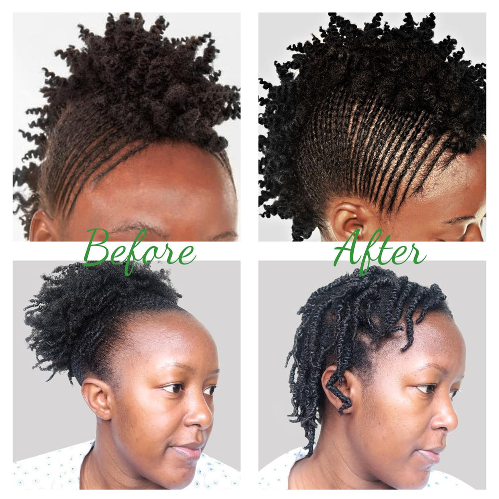 Goiple Braid Oil is lightweight with no heavy residue.