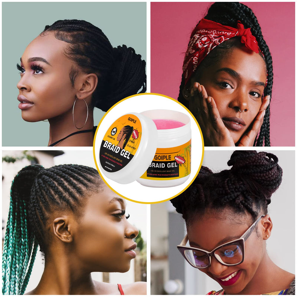 Goiple no-flake formula keeps styling neat without buildup.