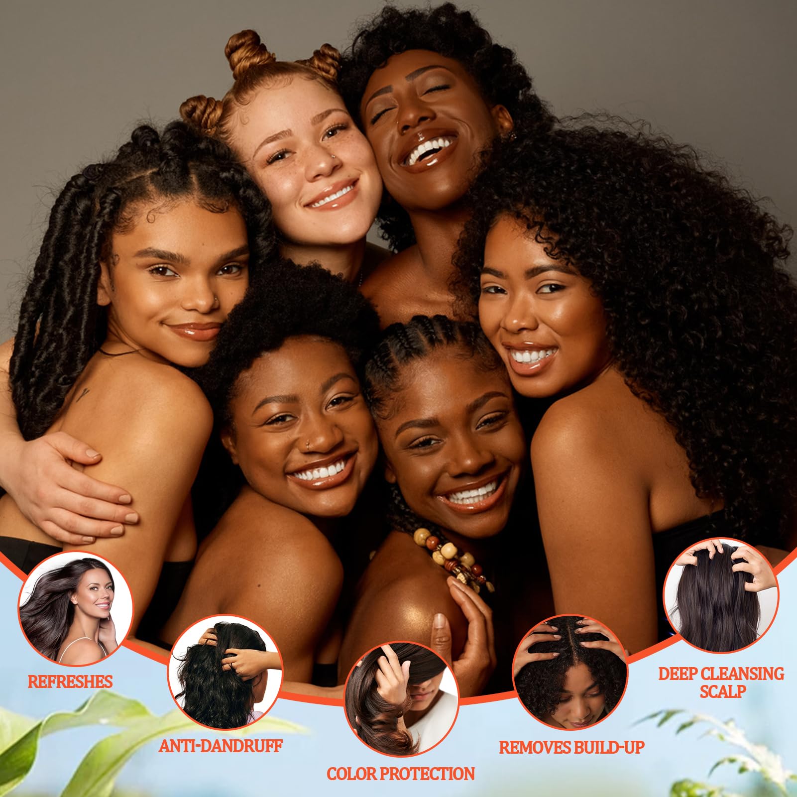 Goiple color-protection shampoo helps maintain vibrant hues between washes.