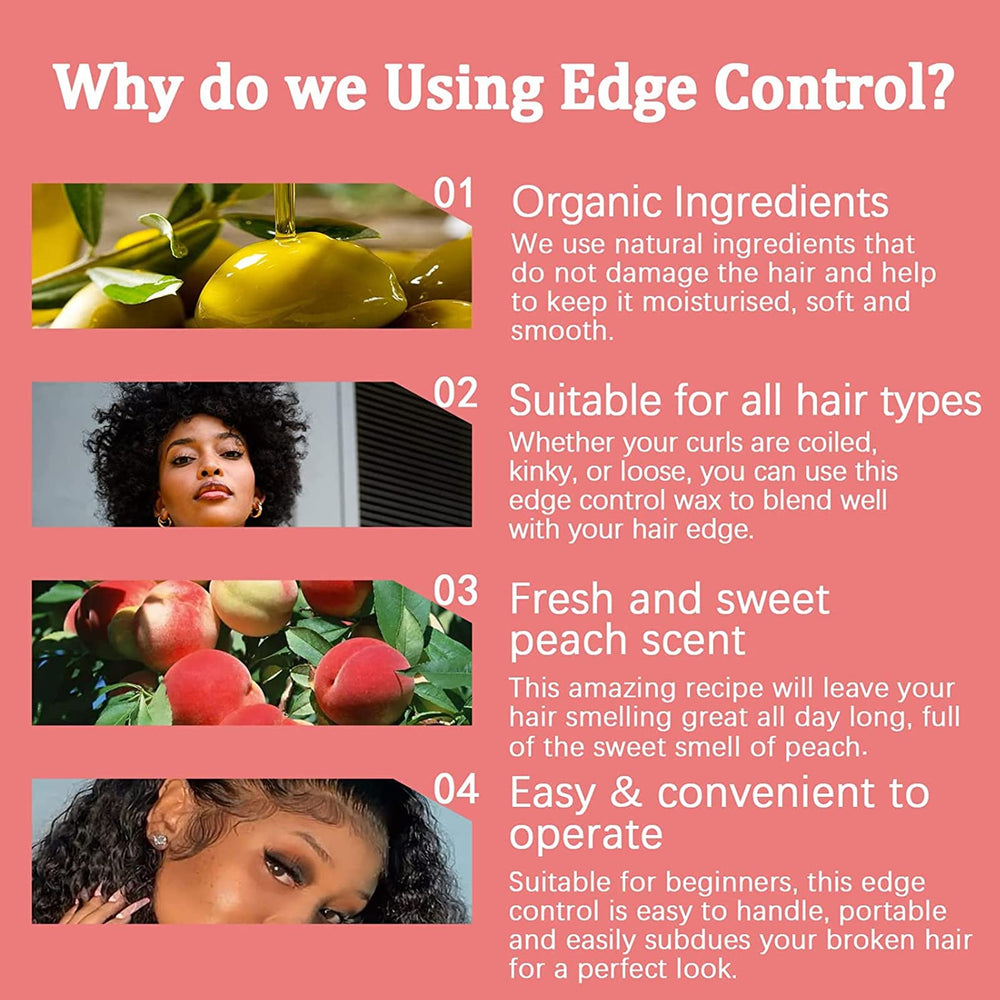 Goiple double-sided edge brush creates clean definition along hairlines.