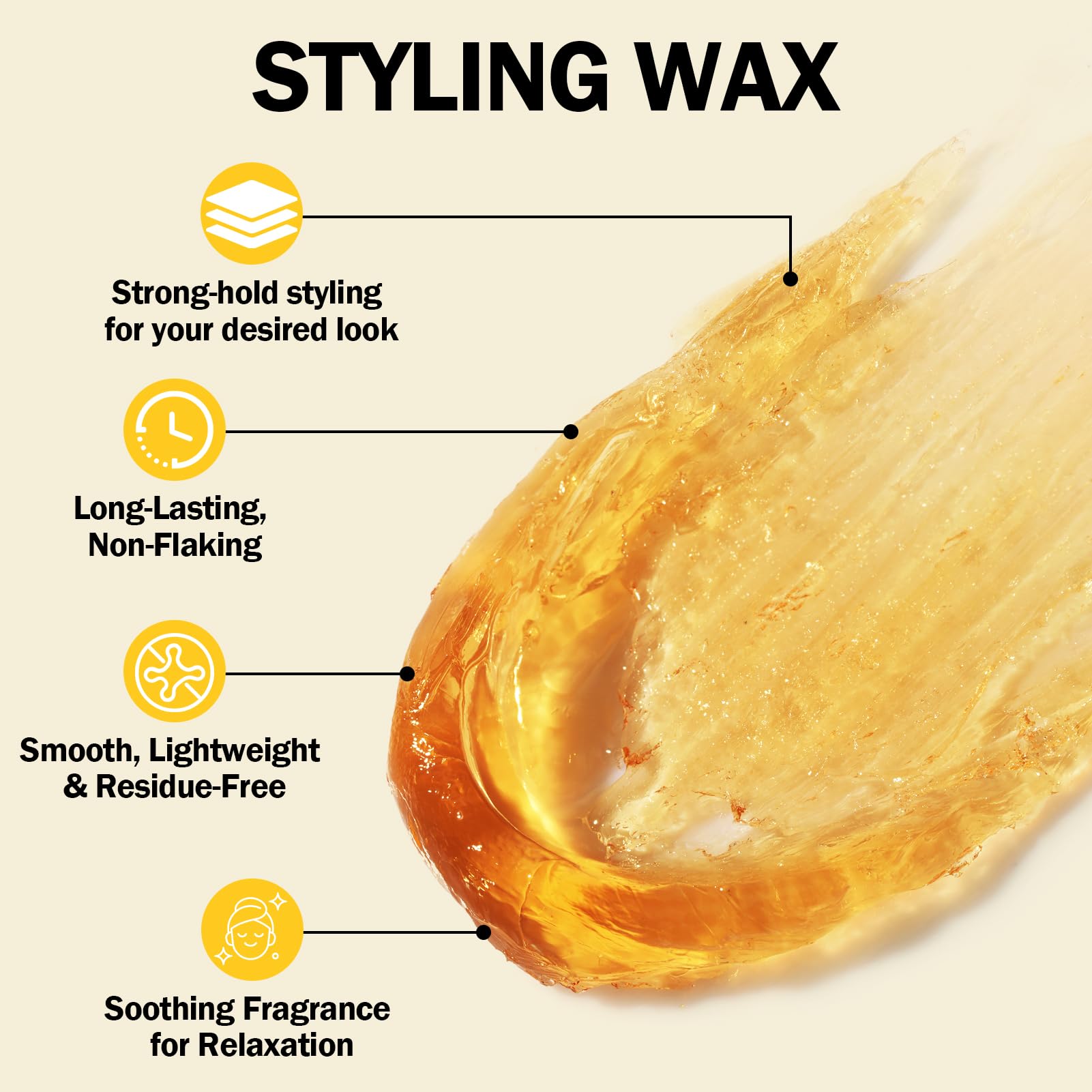 Goiple Edge Control packaging front view—premium styling care for textured hair.