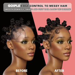 Goiple Edge Control Wax pineapple fragrance highlights a fresh, refreshing scent during styling