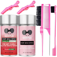 Goiple hair pomade stick texture for easy application and lasting smoothness.