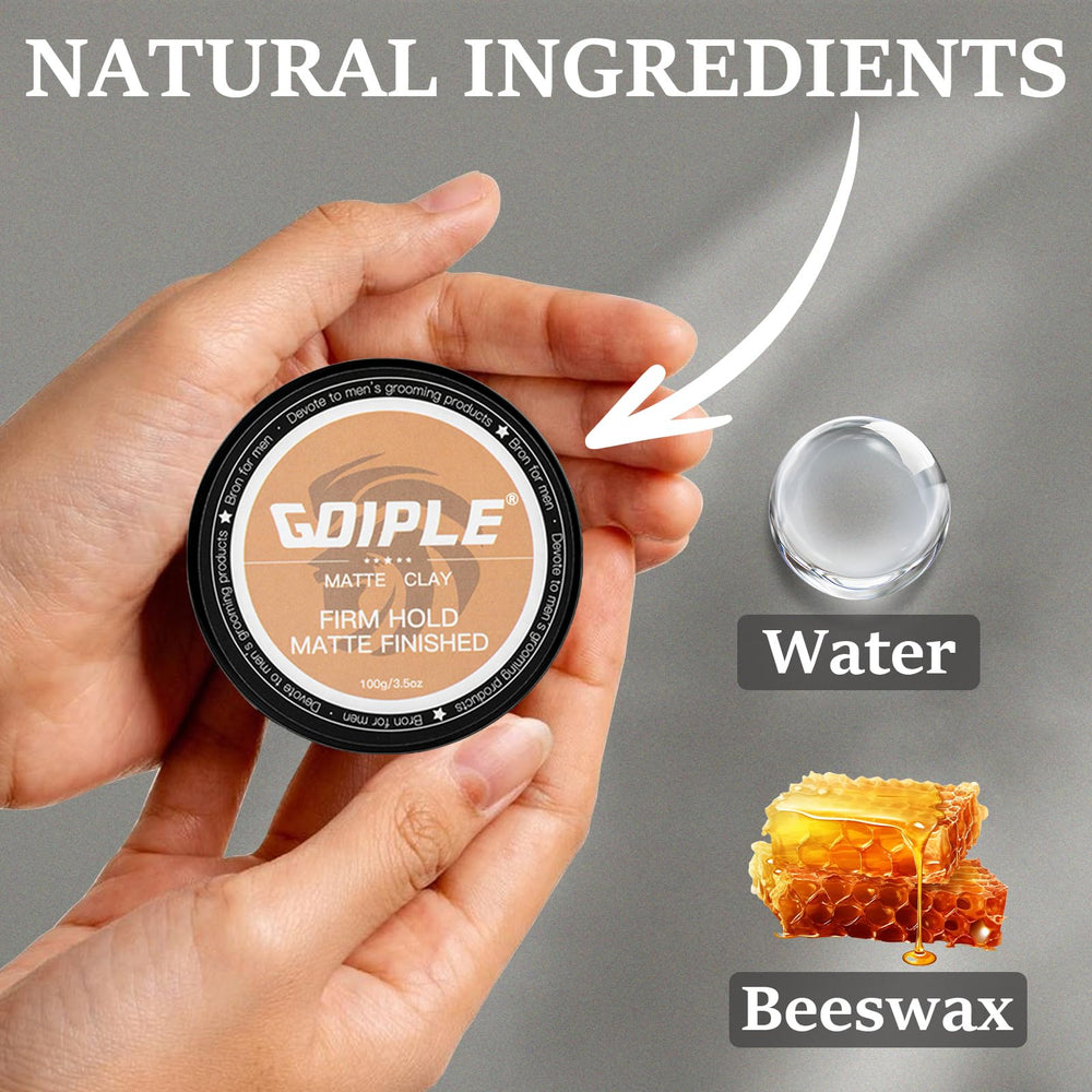 Goiple texture demo shows thicker, well-distributed hair strands