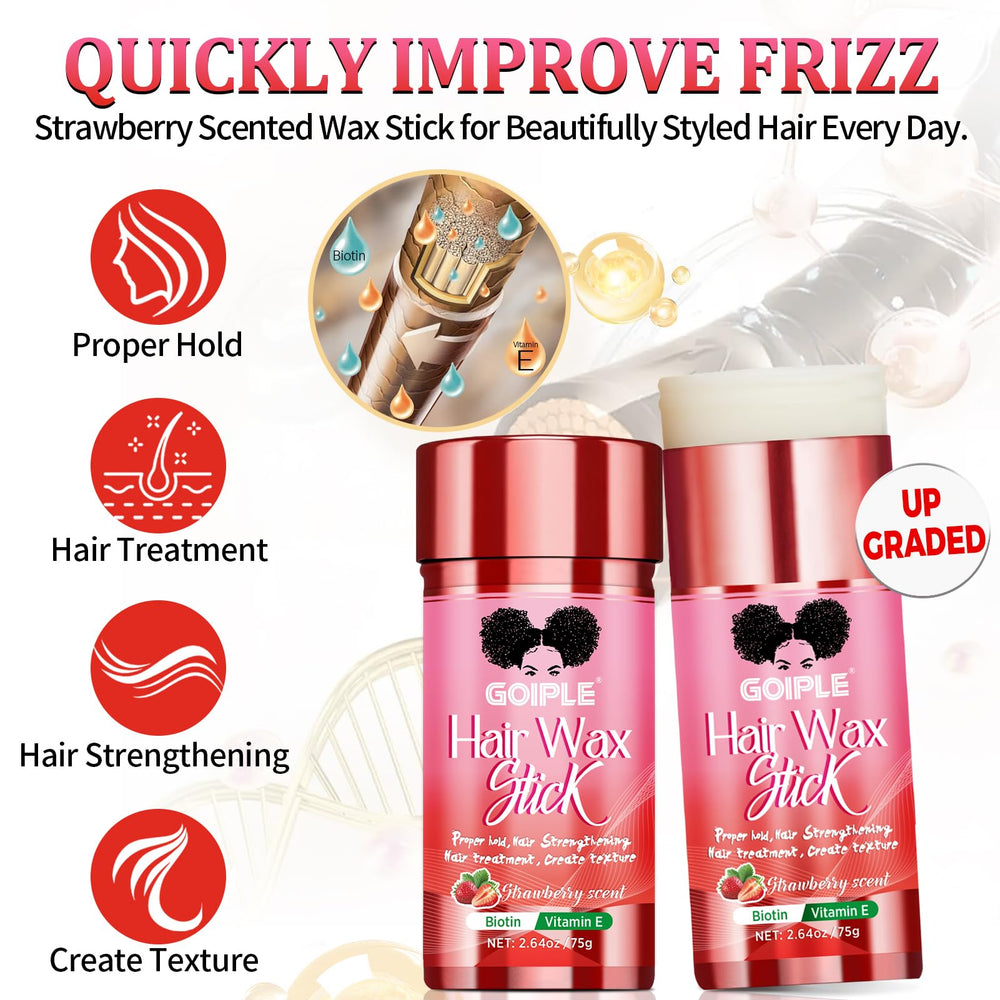 Goiple Hair Wax Stick non-greasy formula preserves natural shine