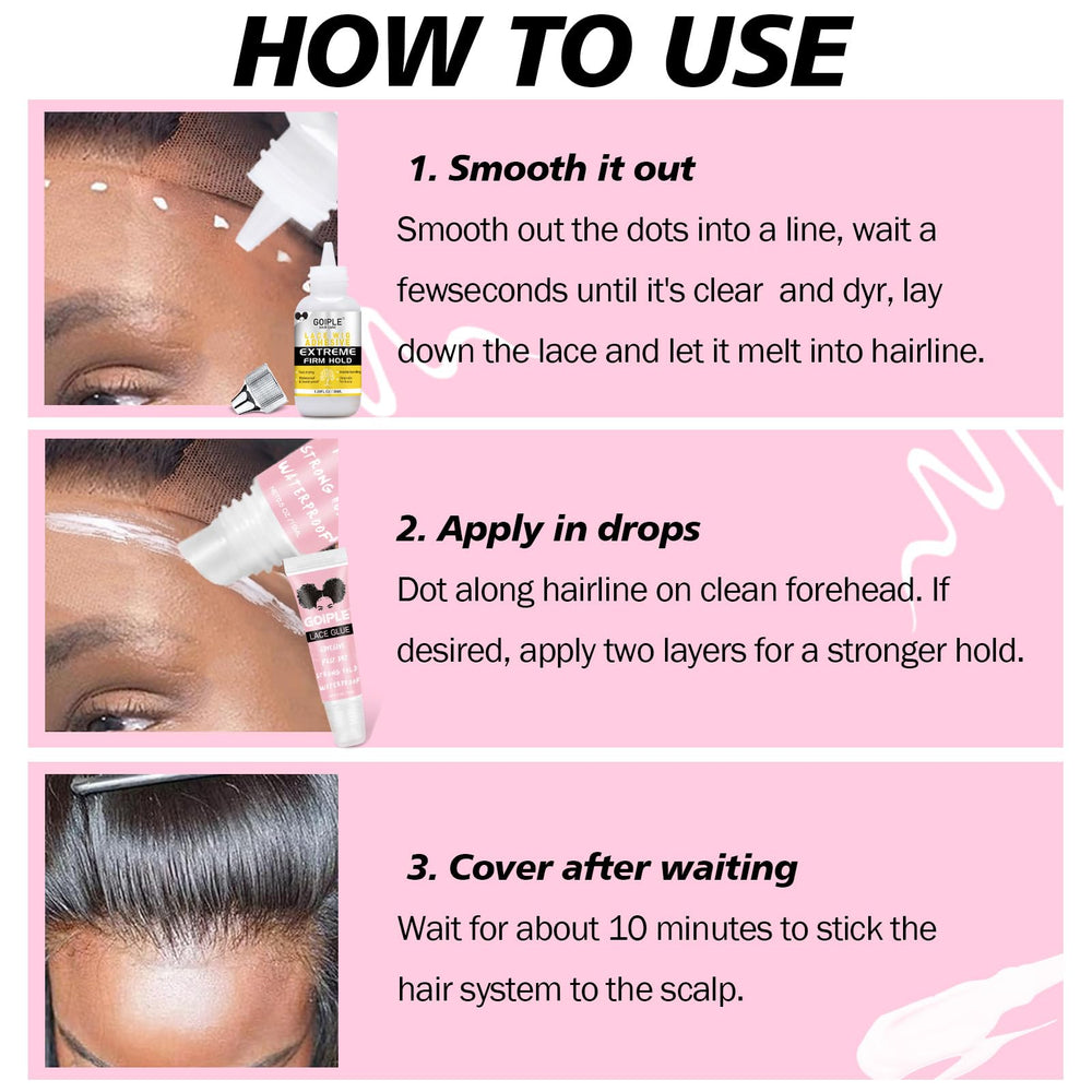 Goiple hypoallergenic adhesive suitable for sensitive skin