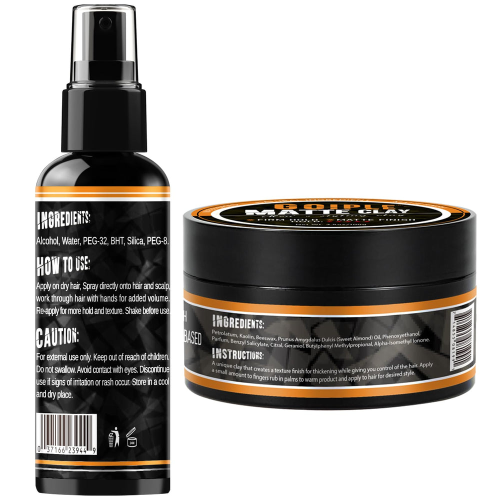 Goiple reworkable matte styling lets you reshape without stiffness.
