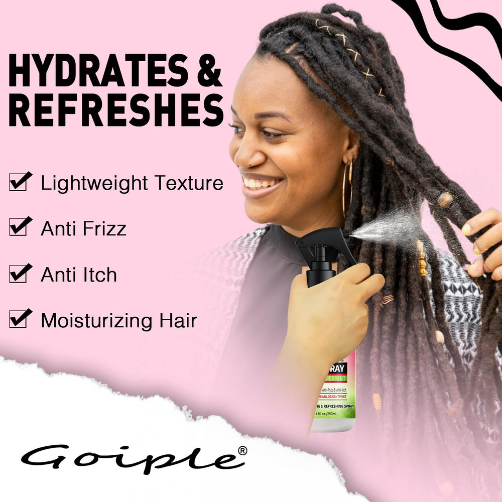 Goiple Rose Water close-up shows natural ingredients in the formula.