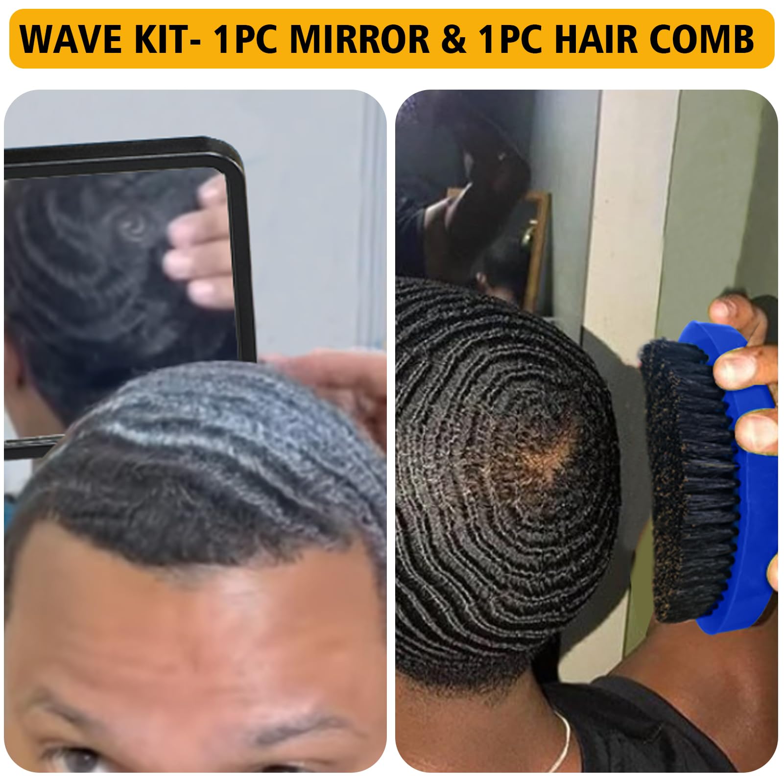 Goiple silky blue durag set pairs with the routine.