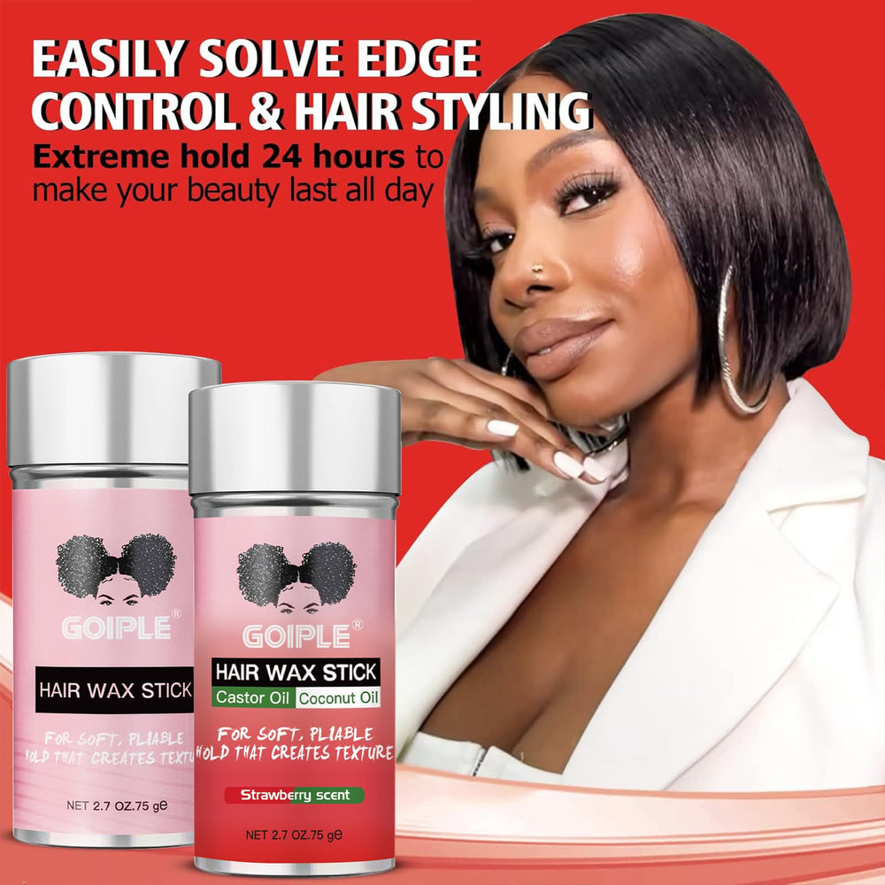 Goiple styling stick designed for hair, wigs, and edge frizz control.
