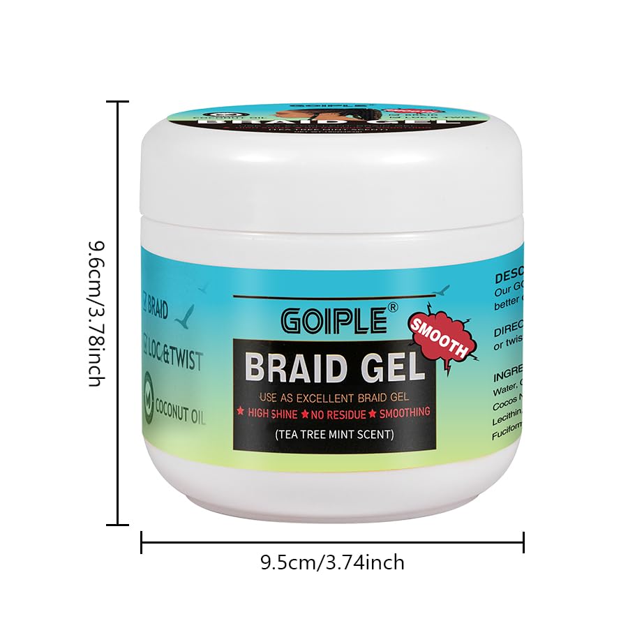 Goiple tea-tree scent image suggests refreshing aroma during styling
