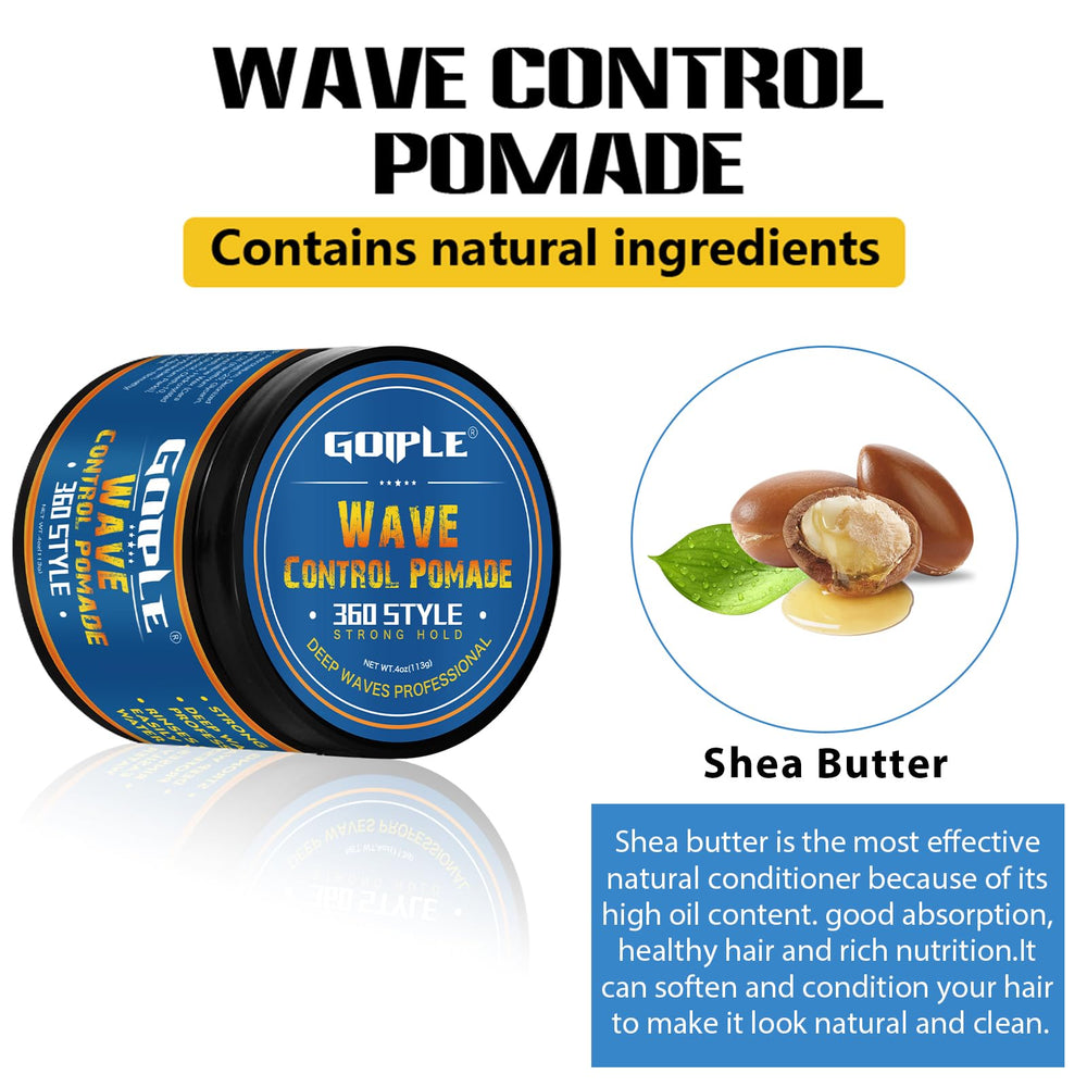 Goiple Wave Butter bottle delivering conditioning for better wave definition