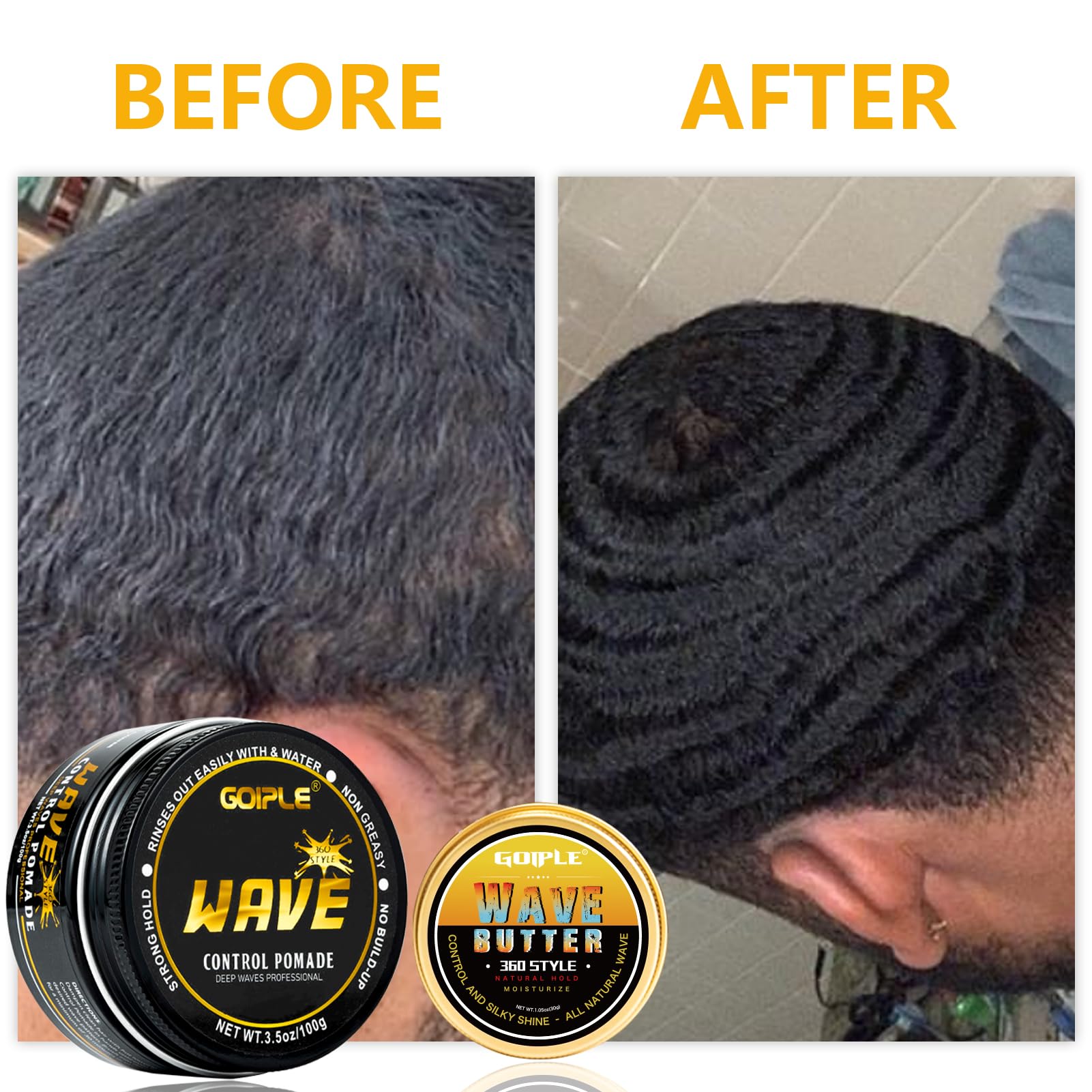 Goiple wave cap closeup highlights protection during sleep.