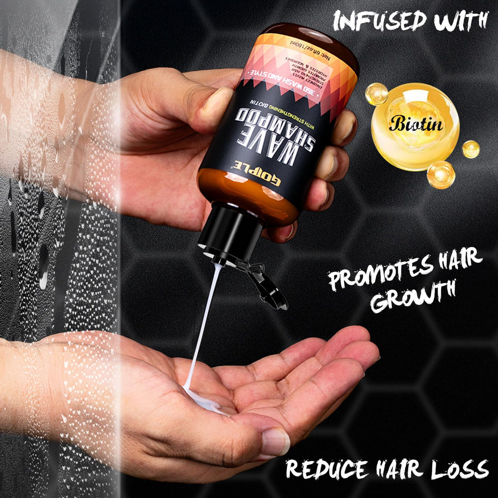 Goiple wave pomade jar for definition, shine, and easy styling.