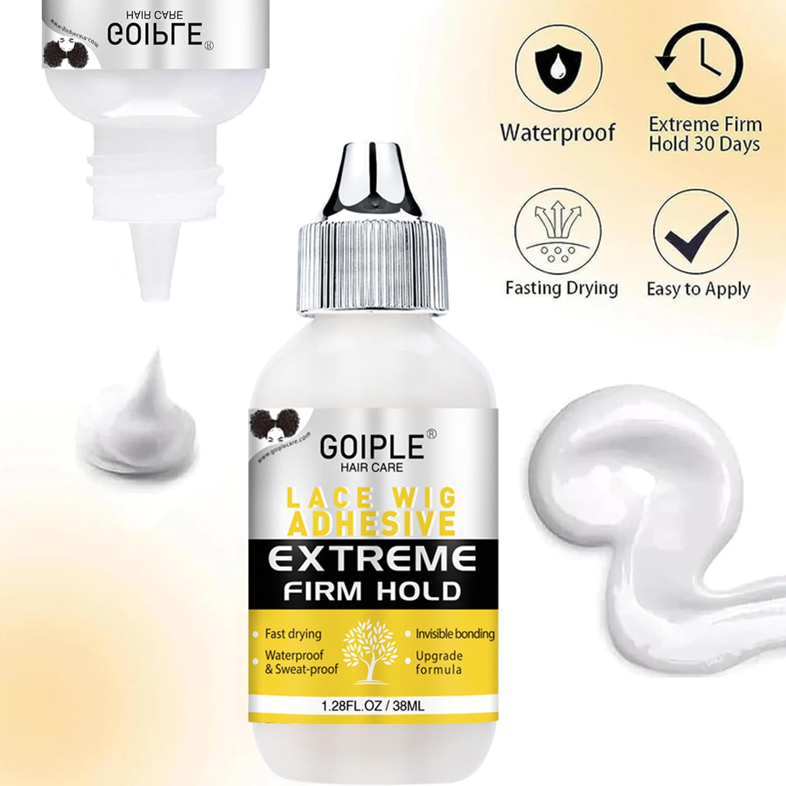 Goiple Wig Glue Remover bottle for gentle cleanup