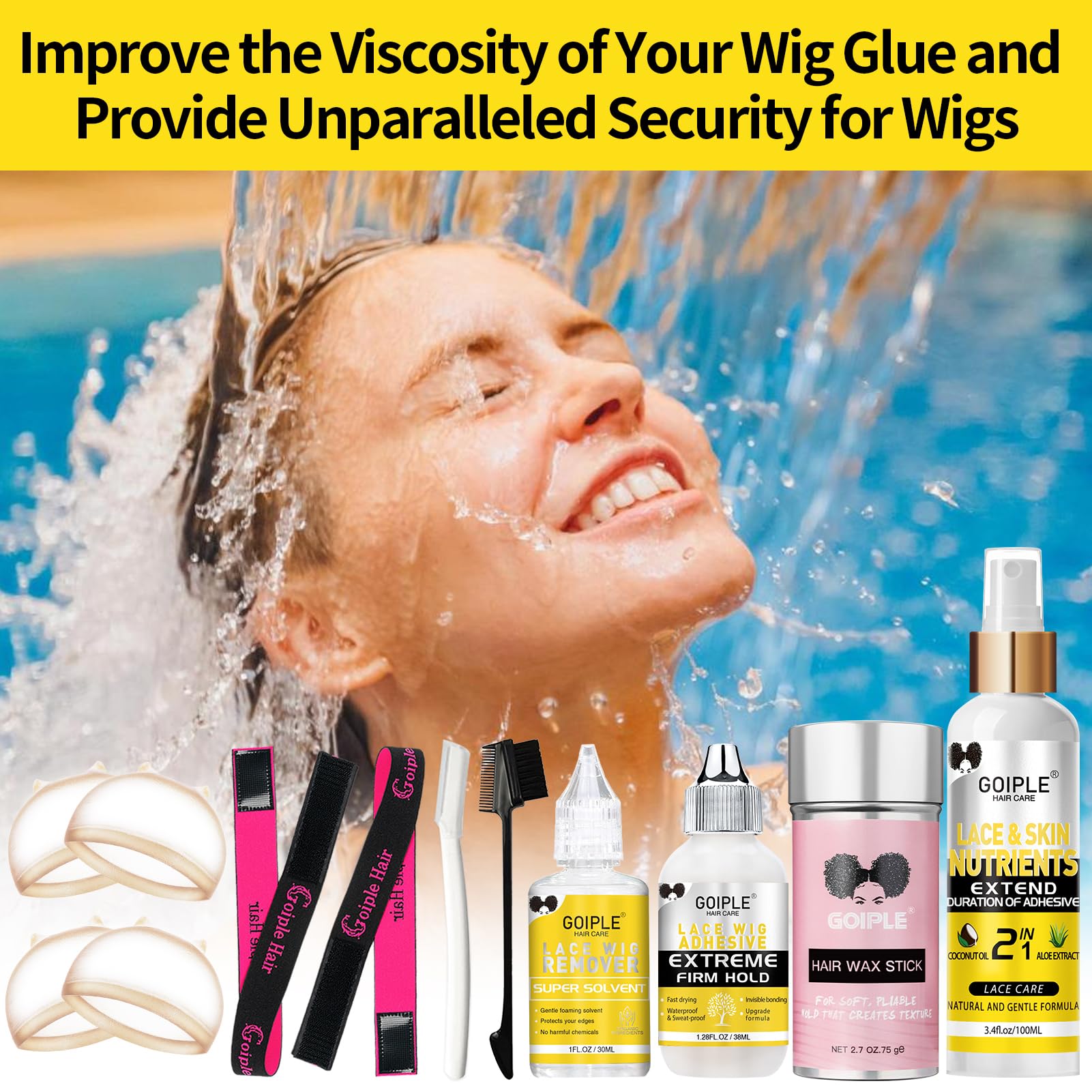 Goiple Wig Razor for clean trimming and shaping