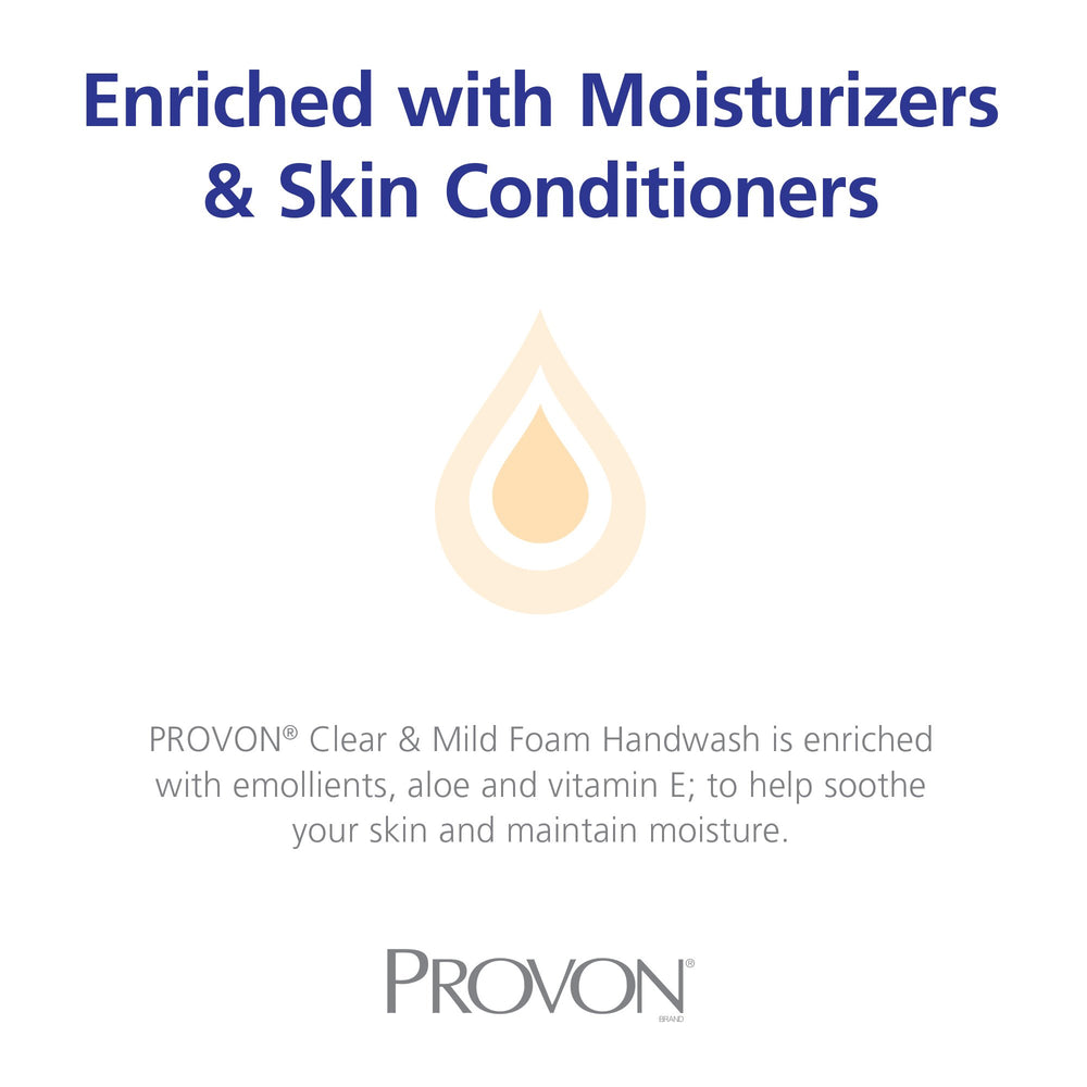GOJO PROVON sanitary-sealed refill reduces germ exposure.