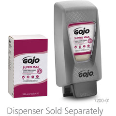 GOJO SUPRO+MAX Cherry green pump offers convenient, mess-free dispensing.