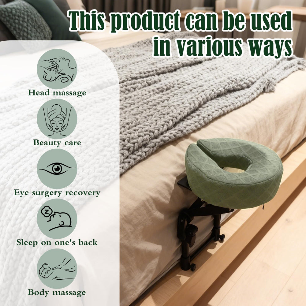 GOKKYOA adjustable headrest bracket adapts to mattress height for personalized comfort.