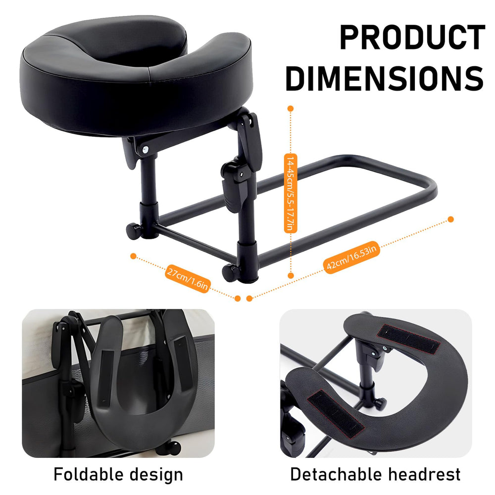 GOKKYOA adjustable headrest bracket lets you customize height and angle.