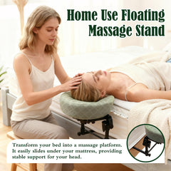 GOKKYOA under-mattress base provides stable support for a secure at-home therapy setup.