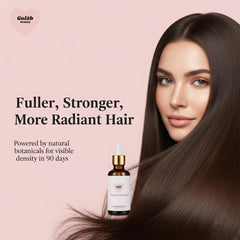 Golab Beauty castor and flaxseed oil blend for moisture and strength