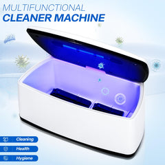 GoLashFun Double Tube Sterilizer in action showing rapid cleaning cycle.