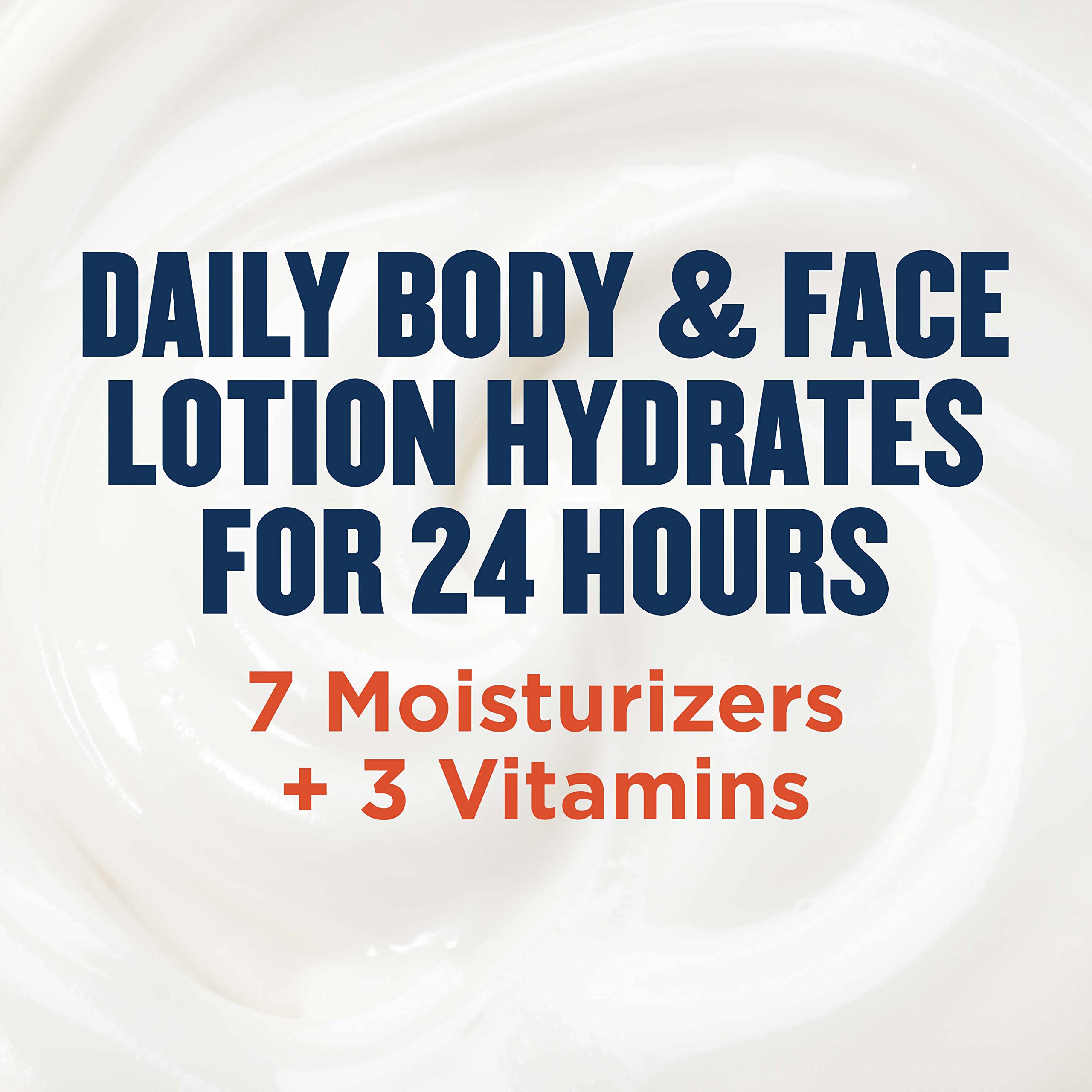 Face and body application demonstrating versatile daily use