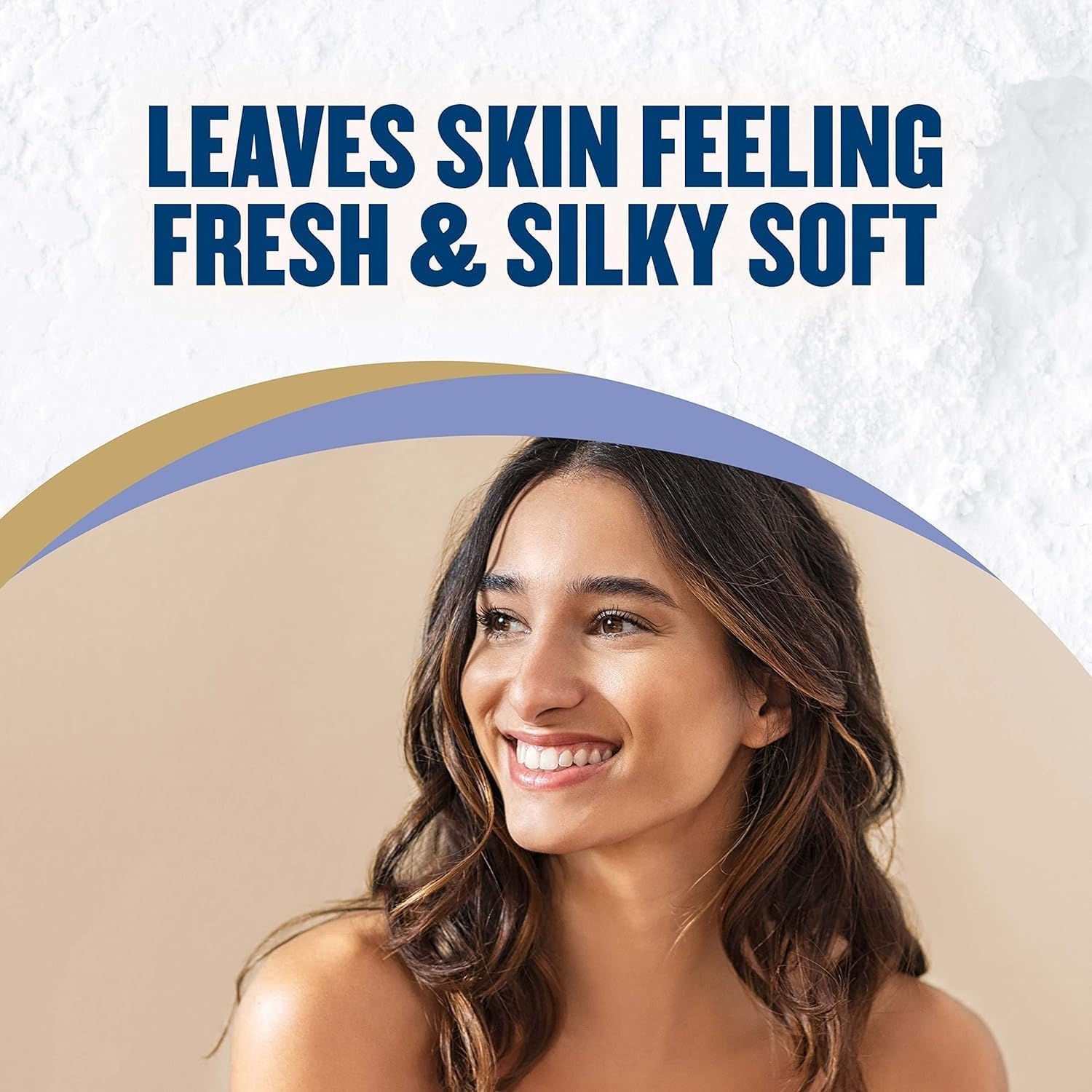 Gold Bond Ultimate Comfort closeup-aloe highlights soothing ingredients and fragrance.