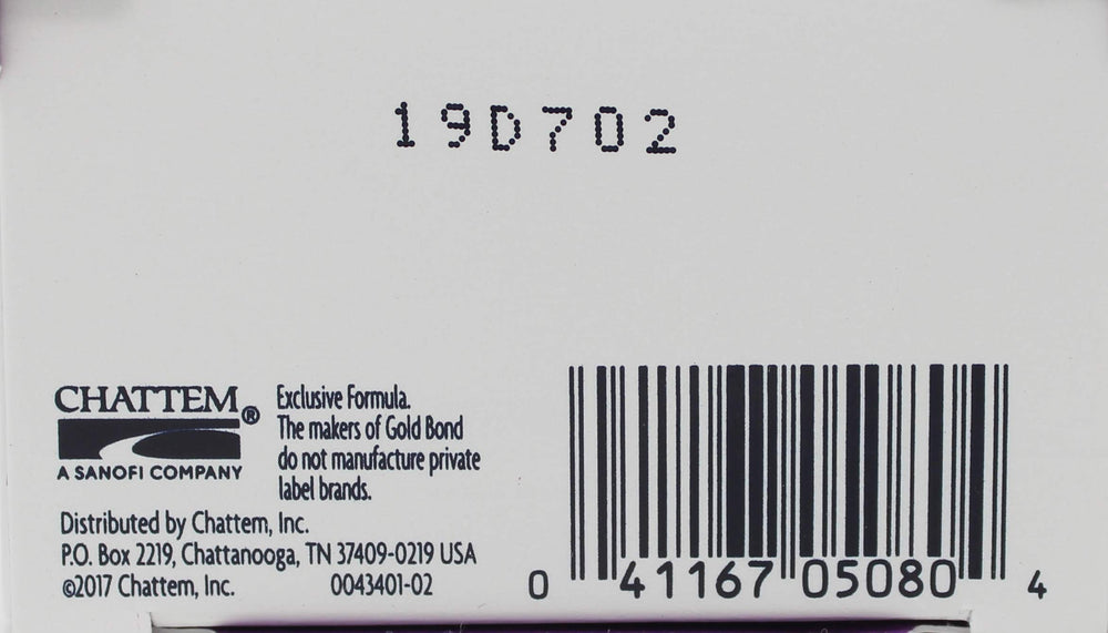 Close-up of Gold Bond Ultimate Dark Spot Minimizing cream texture, smooth and quickly absorbed