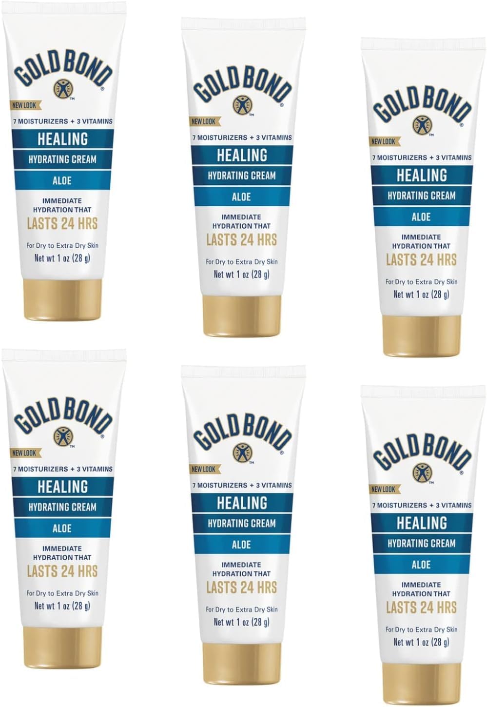 Gold Bond Ultimate Healing Lotion travel-size tube for on-the-go moisture