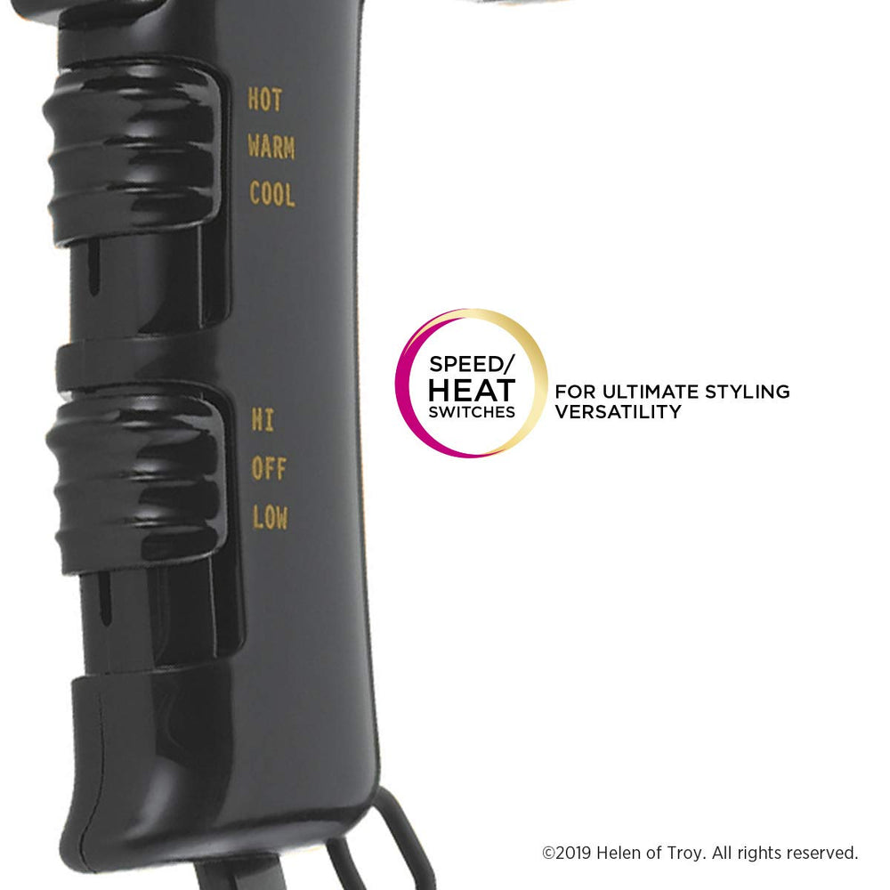 Gold N Hot GH8135 dryer with air concentrator attachment enables precise airflow.