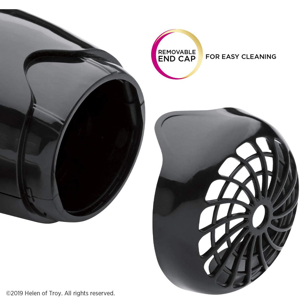 Gold N Hot GH8135 dryer removable end cap supports easy cleaning.