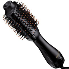 Gold N Hot One-Step Hair Dryer Oval Brush closeup for smoothing and volume.