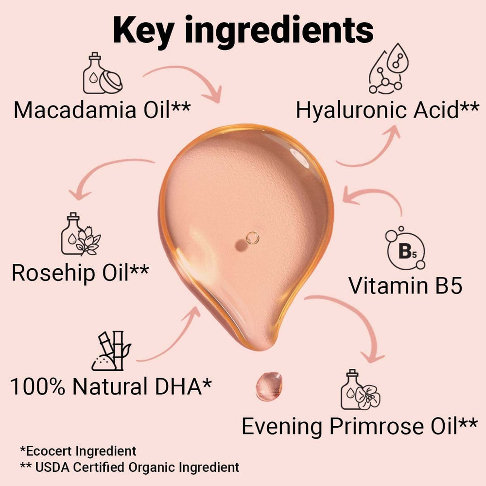 GOLDEN STAR BEAUTY USA-made label highlights a clean, vegan formula for sensitive skin.