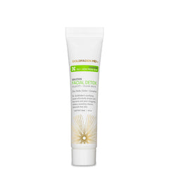GOLDFADEN MD Facial Detox Mask jar closeup showing calming, purifying formula for clearer skin.