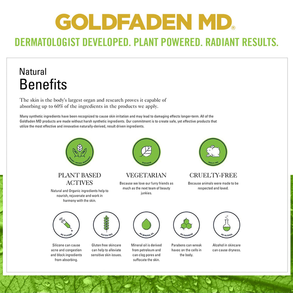 Goldfaden MD Radiance Serum box shows Made in USA label signaling quality