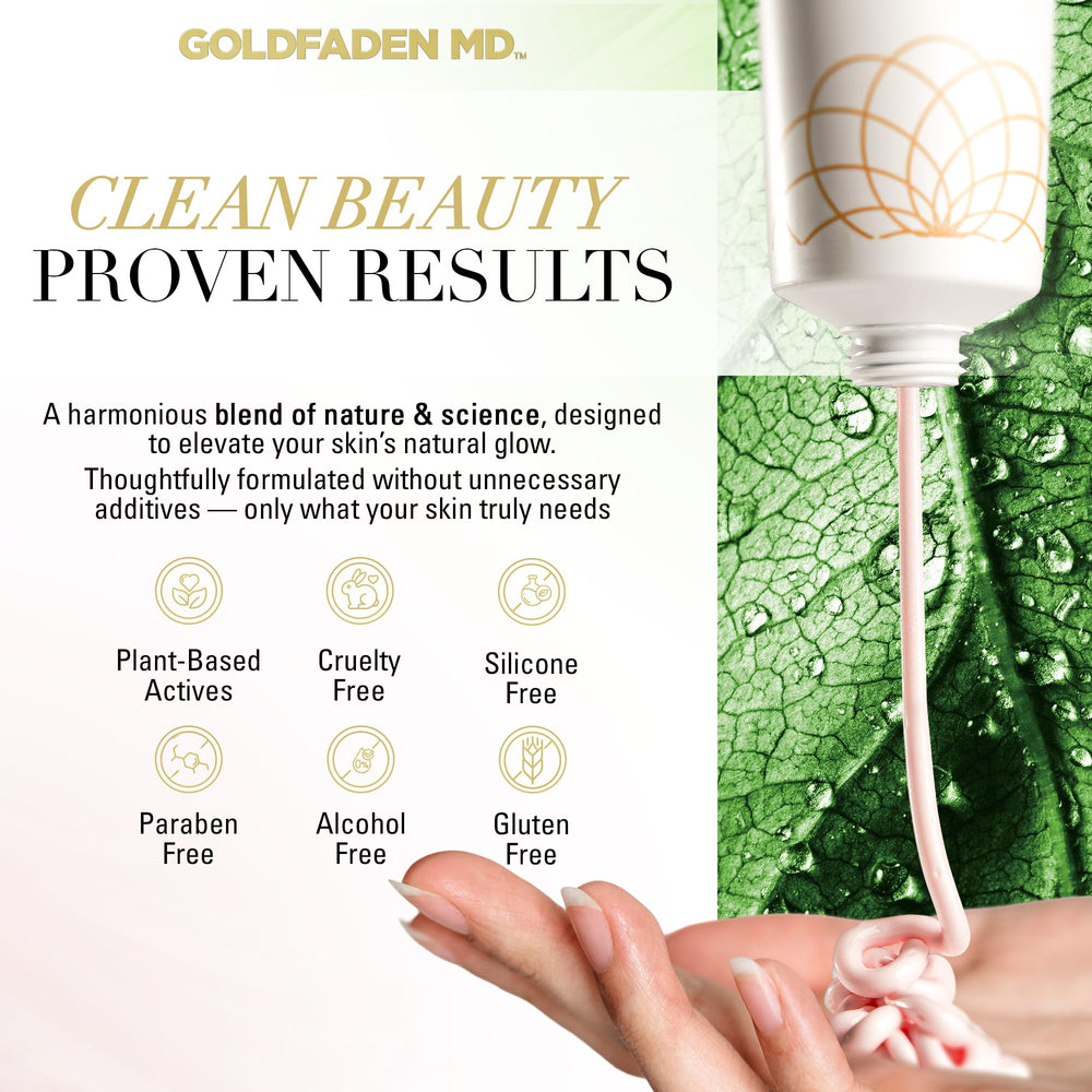 Goldfaden MD Radiance Whip mask 15-minute ritual for refreshed skin.