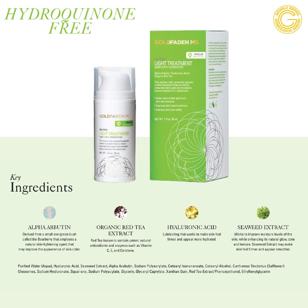 GOLDFADEN MD seaweed extract showcases improved moisture and natural looking radiance.