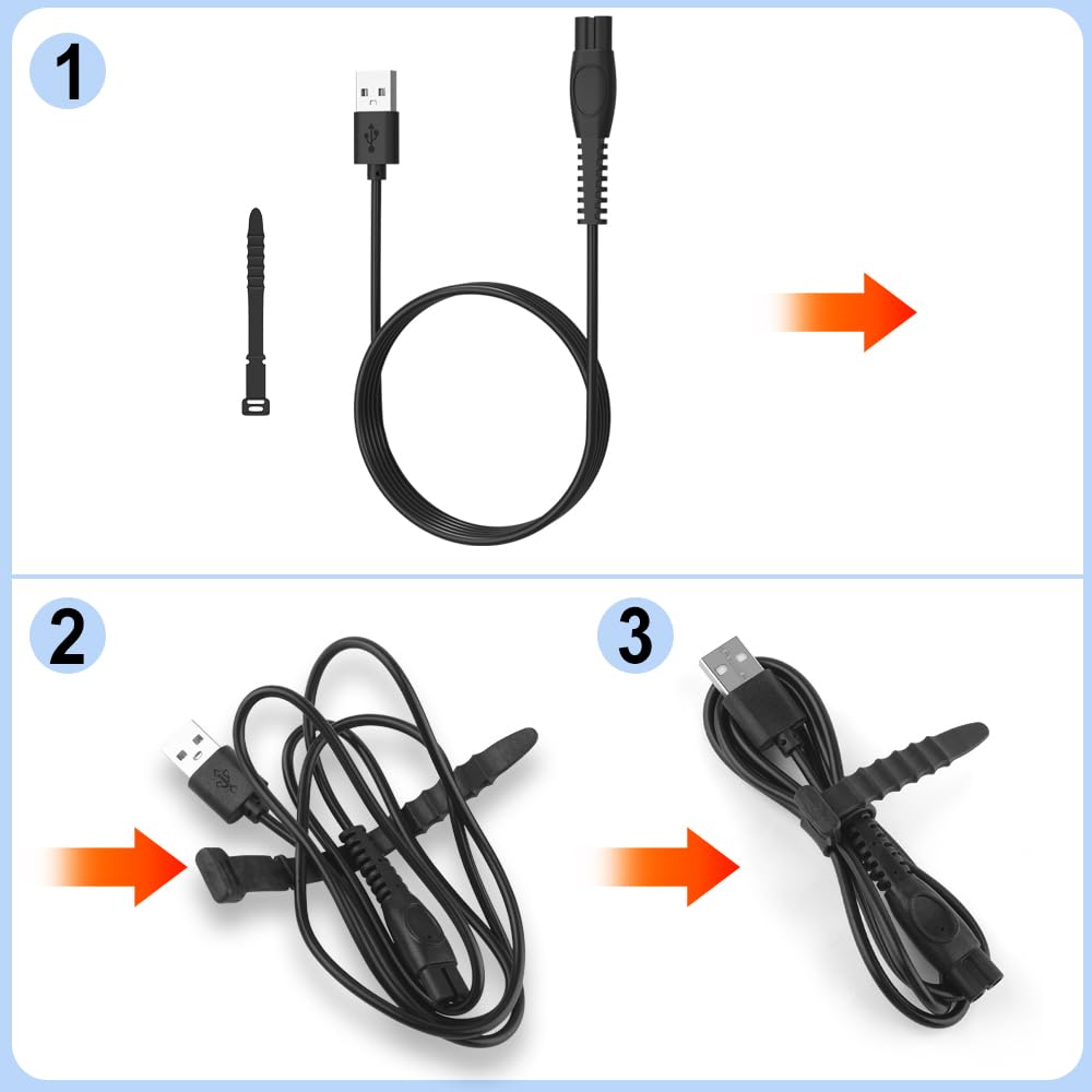 GOLDFOX USB charging cable with 3.3 ft length for flexible reach