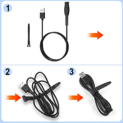 GOLDFOX USB charging cable with 3.3 ft length for flexible reach