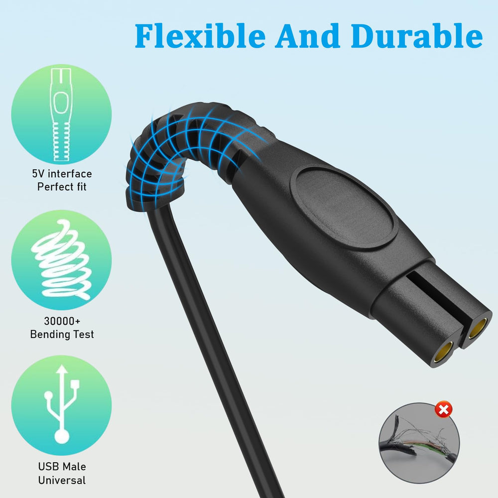 GOLDFOX compact charger cord used with power banks and laptops