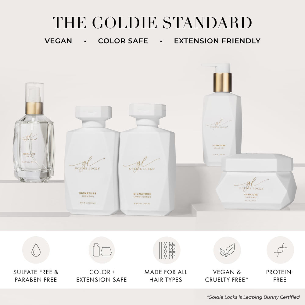 Goldie Locks cheveuxColores et extensions proteges sans residu