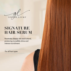 Goldie Locks serum dispense action showing easy control and quick application.