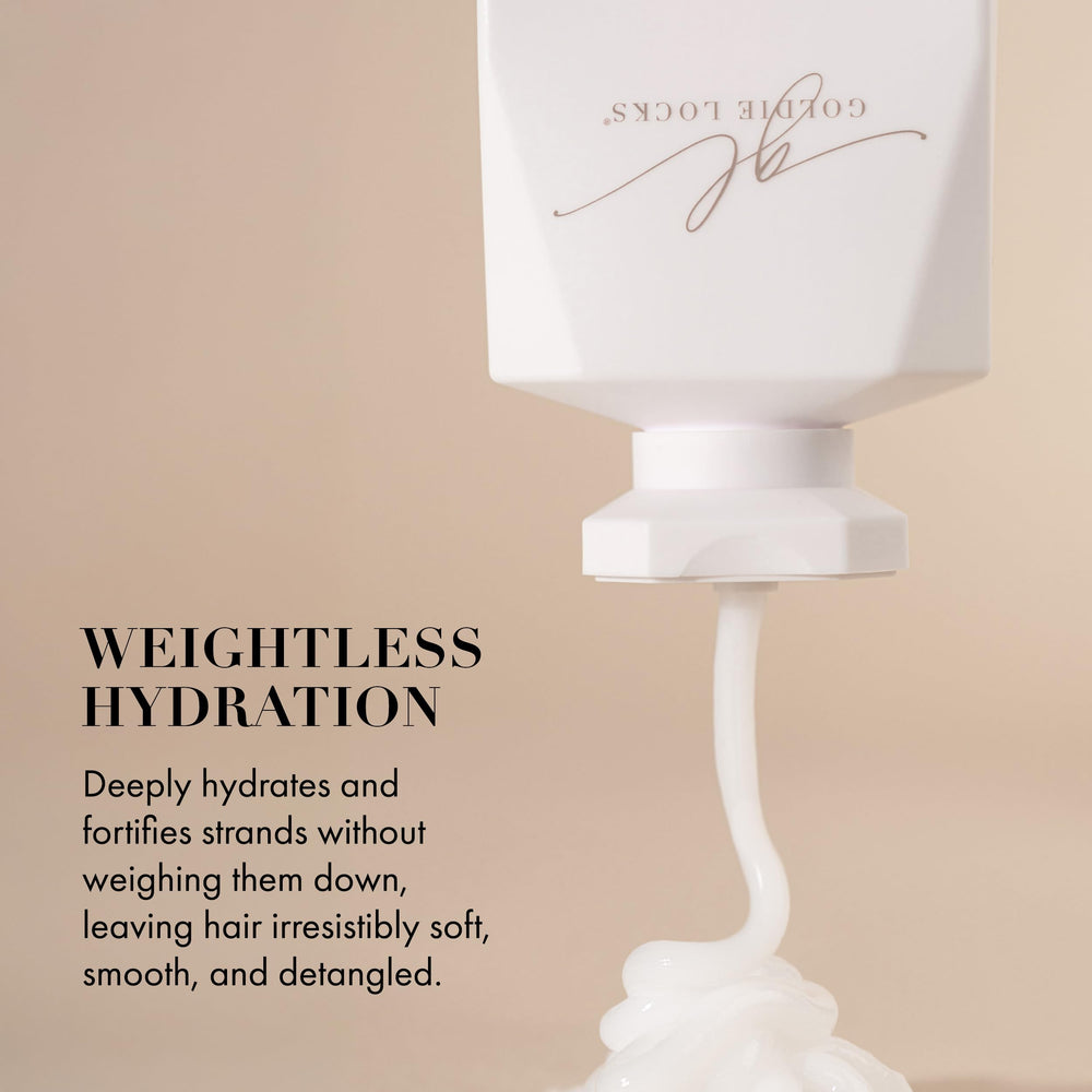 Goldie Locks conditioner adds shine and lasting softness