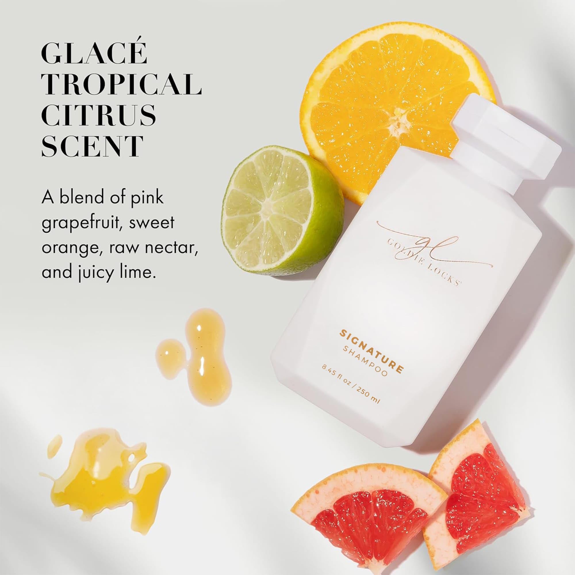 Goldie Locks Ultra Hydrating Shampoo vanilla bean moisture for silky softness