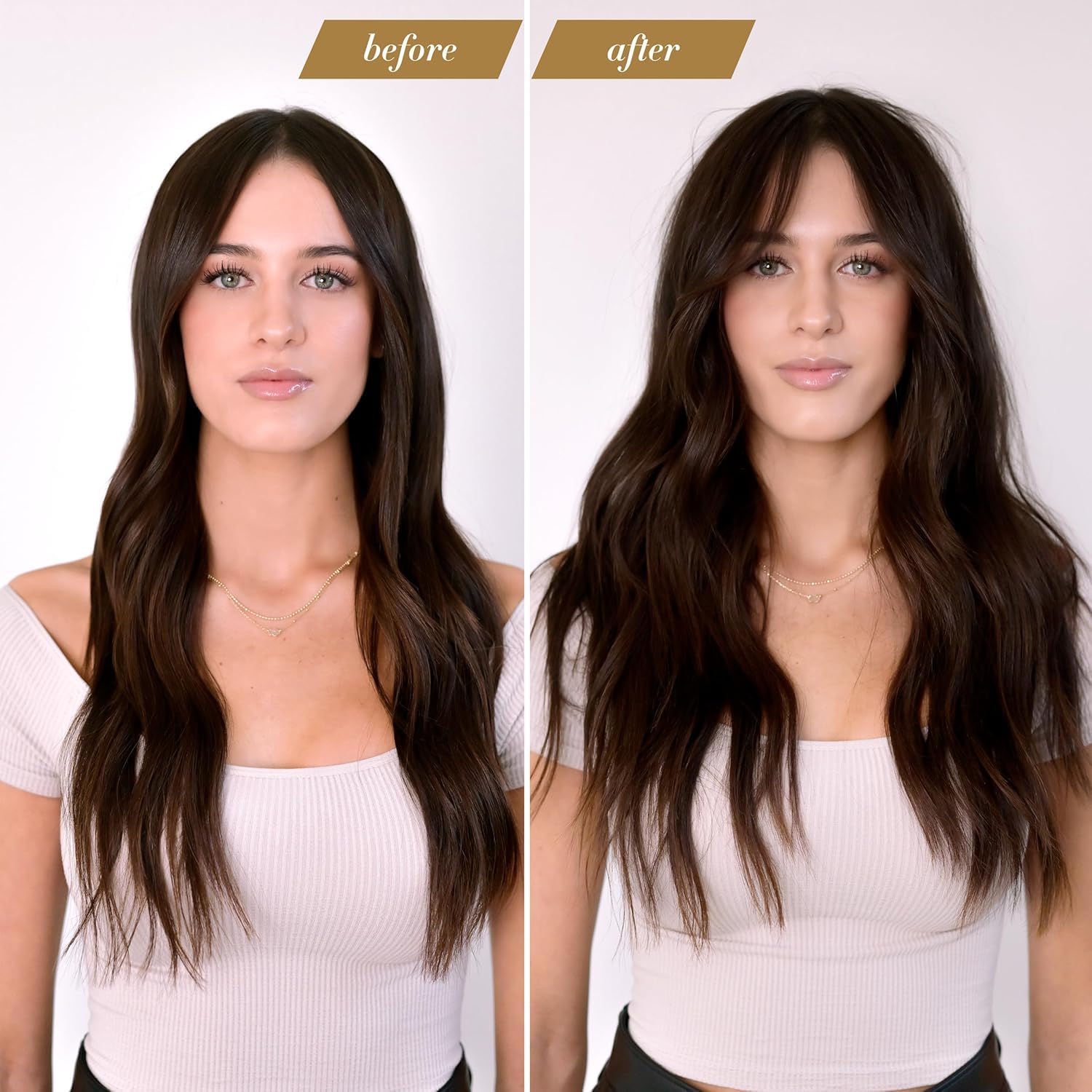 Goldie Locks Volumizing Texture Spray provides flexible hold without crunch.