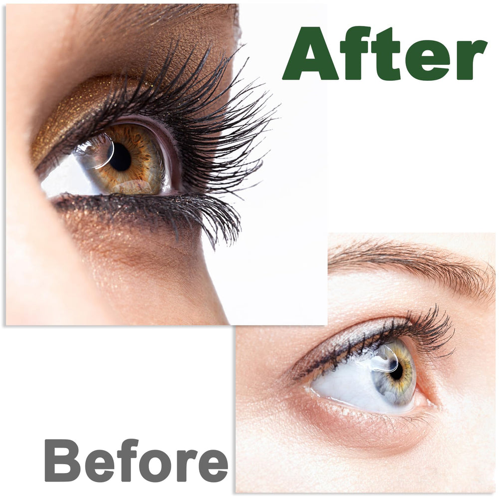 GoldWorld castor oil mascara wand ready for precise lash and brow application.