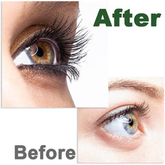 GoldWorld castor oil mascara wand ready for precise lash and brow application.