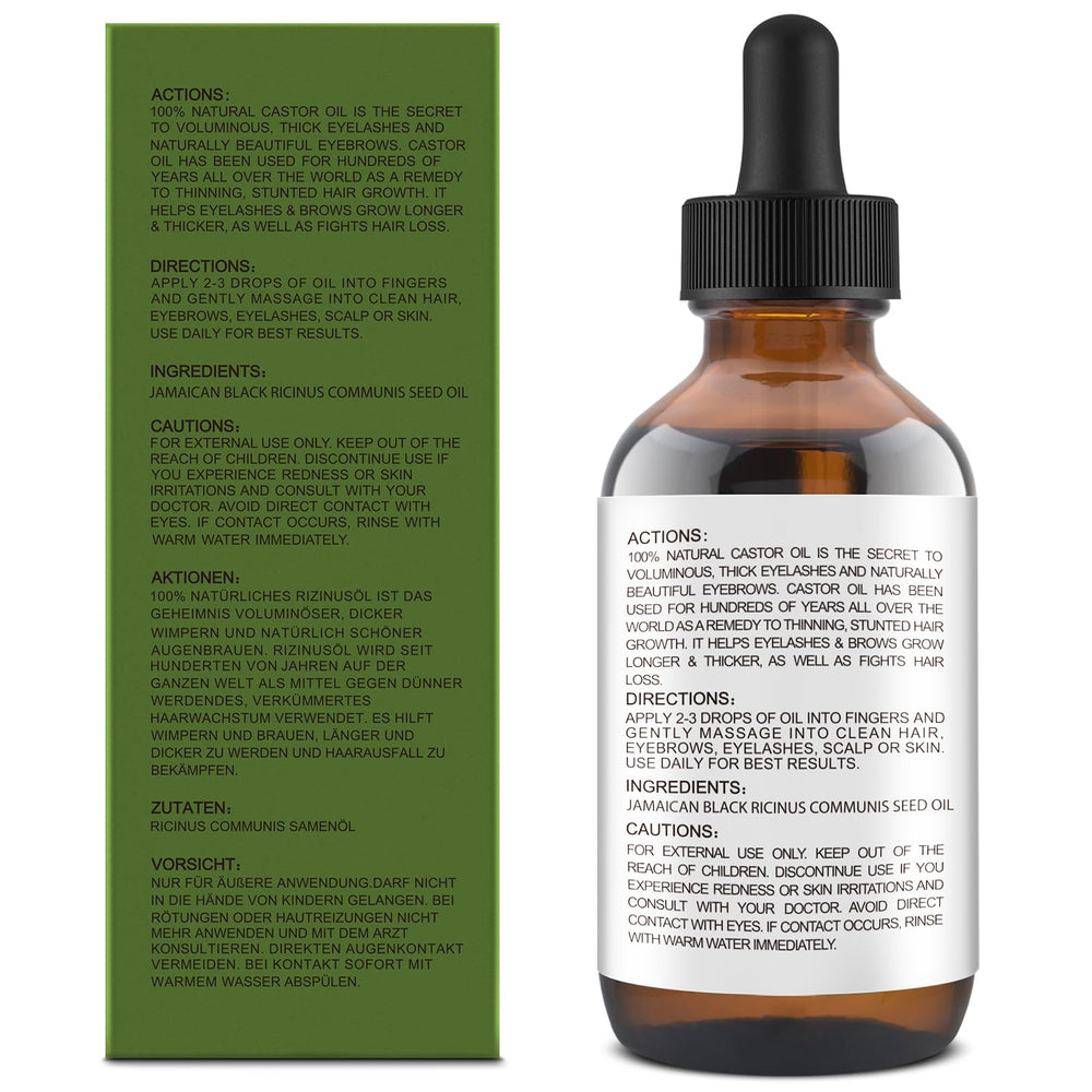 GoldWorld cold-pressed castor oil jar showing rich texture for body and hair.